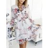 Šaty šifonové elegantní košilové dlouhý rukáv dámské (S/M ONE SIZE) ITALSKÁ MÓDA IMWG22637A