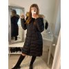 Kabát zimní prošívaný dámský (S-XXL) Nat227096L černá
