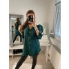 Košile oversize dlouhý rukáv dámská (S/M/L ONE SIZE) ITALSKÁ MÓDA IMWB22243 (Velikost M/L, Barva béžová)