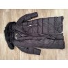 Kabát zimní dámský nadrozměr (3XL-7XL) LIBLAND LIB22LD-7688B černá (Velikost 3XL, Barva Černá)
