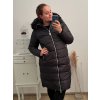 Kabát zimní dámský nadrozměr (3XL-7XL) LIBLAND LIB22LD-7688B černá (Velikost 3XL, Barva Černá)