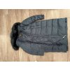 Kabát zimní dámský nadrozměr (3XL-7XL) LIBLAND LIB22LD-7688B tmavě zelená