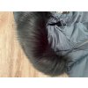 Kabát zimní dámský nadrozměr (3XL-7XL) LIBLAND LIB22LD-7688B tmavě zelená