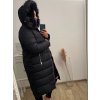 Kabát zimní dámský nadrozměr (3XL-7XL) LIBLAND LIB22LD-7688B tmavě modrá (Velikost 3XL, Barva tmavě modrá)
