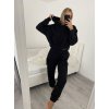 Souprava mikina dlouhý rukáv a tepláky dámská (S/M ONE SIZE) ITALSKÁ MÓDA IMM21A2683-F4