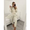 Souprava mikina dlouhý rukáv a tepláky dámská (S/M ONE SIZE) ITALSKÁ MÓDA IMM21A2683-F4