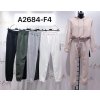 Souprava mikina dlouhý rukáv a tepláky dámská (S/M ONE SIZE) ITALSKÁ MÓDA IMM21A2683-F4