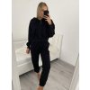 Souprava mikina dlouhý rukáv a tepláky dámská (S/M ONE SIZE) ITALSKÁ MÓDA IMM21A2683-F4
