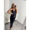 Šaty letní dlouhé na ramínka dámské (S/M ONE SIZE) ITALSKÁ MÓDA IMPBB22B23820 (Velikost S/M/L, Barva béžová)