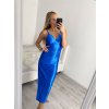 Šaty letní dlouhé na ramínka dámské (S/M ONE SIZE) ITALSKÁ MÓDA IMPBB22B23820 (Velikost S/M/L, Barva béžová)