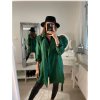 Šaty kabátkové dlouhá rukáv dámské (S/M ONE SIZE) ITALSKá MóDA IM322330 (Velikost S/M/L, Barva hnědá camel)