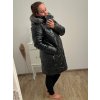 Bunda/kabát s kapucí dámská nadrozměr (M-3XL) BAT22noemi