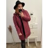 Bunda prošívaná s kapucí nadrozměr (5XL-9XL) Victoria rossi ELR22ROSSi22-10