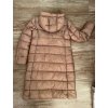 Bunda/kabát dlouhý rukáv dámský (S-2XL) ITALSKÁ MÓDA IMT22021 béžová (Velikost XL, Barva béžová)