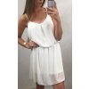 Šaty letní šifonové na ramínka dámské (M/L ONE SIZE) ITALSKÁ MÓDA IMD22147