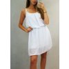 Šaty letní šifonové na ramínka dámské (M/L ONE SIZE) ITALSKÁ MÓDA IMD22147