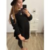 Svetr dlouhý rukáv dámské (XL/2XL/3XL ONE SIZE) ITALSKá MóDA IM4221325/DR (Velikost 2XL/3XL, Barva tmavě béžová)