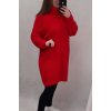 Svetr dlouhý rukáv dámské (XL/2XL/3XL ONE SIZE) ITALSKá MóDA IM422VERO/DR (Velikost 2XL/3XL, Barva Černá)