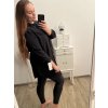 Košile oversize prodloužená dlouhý rukáv dámská (L/XL ONE SIZE) ITALSKÁ MÓDA IMWC222871/DR (Velikost S/M/L, Barva tmavě béžová)