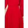 Šaty společenské dlouhý rukáv dámské (vel. L )ITALSKÁ MODA 313-5-ISABELLE/DR