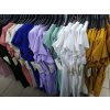 Overal letní krátký rukáv dámský  (S/M/L ONE SIZE) ITALSKÁ MÓDA IM321126/DR (Velikost S/M/L, Barva červená cihlová)