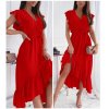Šaty elegantní  letní bez rukávu dámské (S/M ONE SIZE) ITALSKÁ MÓDA IMD22323/DR (Velikost S/M/L, Barva béžová)