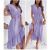 Šaty elegantní  letní bez rukávu dámské (S/M ONE SIZE) ITALSKÁ MÓDA IMD22323/DR (Velikost S/M/L, Barva béžová)