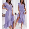 Šaty elegantní  letní bez rukávu dámské (S/M ONE SIZE) ITALSKÁ MÓDA IMD22323/DR (Velikost S/M/L, Barva béžová)