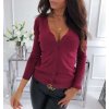 Svetr tenký dlouhý rukáv dámský (uni s-l) ITALSKA MODA IM522JM-9072/DR (Velikost S/M/L, Barva béžová)