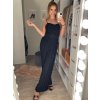 Overal elegantní dlouhý dámský (S/M ONE SIZE) ITALSKÁ MÓDA IMM2255978/DR