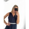 Šaty dlouhé společenské elegantní plesové dámské (S/M ONE SIZE) ITALSKÁ MÓDA IMM22Q52232/DR