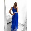 Šaty dlouhé společenské elegantní plesové dámské (S/M ONE SIZE) ITALSKÁ MÓDA IMM22Q52232/DR