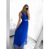 Šaty dlouhé společenské elegantní plesové dámské (S/M ONE SIZE) ITALSKÁ MÓDA IMM22Q52232/DR
