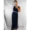 Šaty dlouhé společenské elegantní plesové dámské (S/M ONE SIZE) ITALSKÁ MÓDA IMM22Q52232/DR