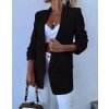Sako shrnutý dlouhý rukáv dámské (S/M/L ONE SIZE) ITALSKÁ MÓDA IMD22533/DR (Velikost M/L, Barva hnědá camel)