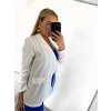 Sako shrnutý dlouhý rukáv dámské (S/M/L ONE SIZE) ITALSKÁ MÓDA IMD22533/DR (Velikost M/L, Barva hnědá camel)