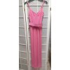 Overal dlouhý carmen na ramínka dámský (S/M ONE SIZE) ITALSKÁ MÓDA IMD22448/DR (Velikost S/M/L, Barva Černá)