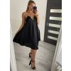 Šaty letní na ramínka krátké dámské (S/M ONE SIZE) ITALSKá MóDA IMM22685/DR (Velikost S/M/L, Barva modrá královská)