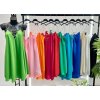 Šaty letní na ramínka krátké dámské (S/M ONE SIZE) ITALSKá MóDA IMM22685/DR (Velikost S/M/L, Barva modrá královská)