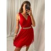 Šaty letní bez rukávu dámské (S/M ONE SIZE) ITALSKÁ MÓDA IMWG222502 (Velikost S/M/L, Barva bílá)