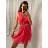 Šaty letní bez rukávu dámské (S/M ONE SIZE) ITALSKÁ MÓDA IMWG222502 (Velikost S/M/L, Barva bílá)