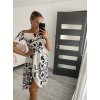 Šaty letní carmen přes ramena dámské (S/M/L ONE SIZE) ITALSKÁ MÓDA IMM22UN5368 (Velikost S/M/L, Barva bílá)