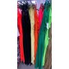 Šaty šifonové dlouhé letní na ramínka dámské (S/M ONE SIZE) ITALSKÁ MÓDA IMM22FS52532/DR (Velikost S/M/L, Barva Černá)