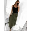 Sukně šifonová dlouhá  dámská (S/M/L ONE SIZE) ITALSKá MóDA IM322116/DR