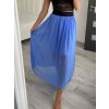 Sukně šifonová dlouhá  dámská (S/M/L ONE SIZE) ITALSKá MóDA IM322116/DR