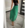 Sukně šifonová dlouhá  dámská (S/M/L ONE SIZE) ITALSKá MóDA IM322116/DR