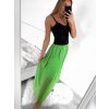 Sukně šifonová dlouhá  dámská (S/M/L ONE SIZE) ITALSKá MóDA IM322116/DR