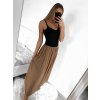 Sukně šifonová dlouhá  dámská (S/M/L ONE SIZE) ITALSKá MóDA IM322116/DR