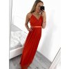 Šaty dlouhé letní bez rukávu dámské (S/M ONE SIZE) ITALSKÁ MÓDA IMPSH223670/DR (Velikost S/M/L, Barva béžová)