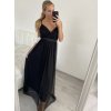 Šaty dlouhé letní bez rukávu dámské (S/M ONE SIZE) ITALSKÁ MÓDA IMPSH223670/DR